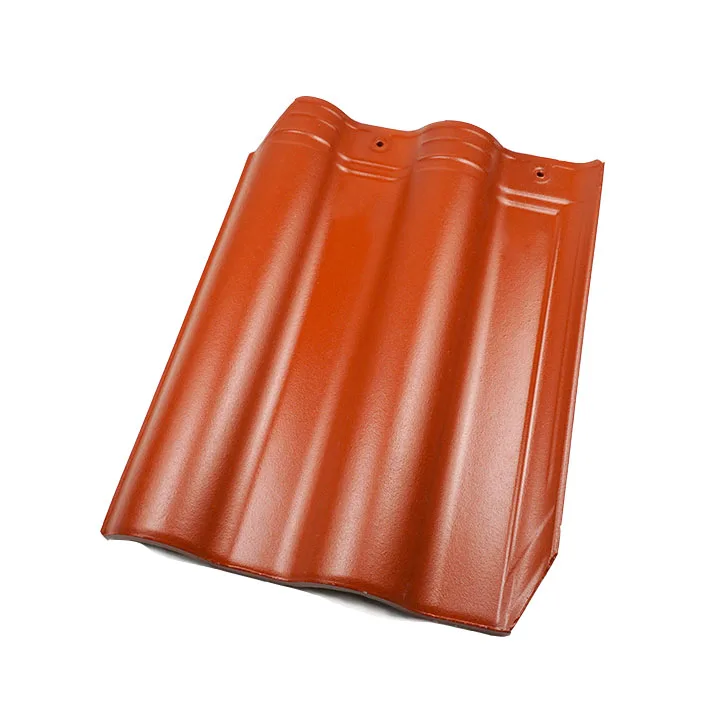 Promotion Price Interlocking Ceramic Roofing Tiles Wave Glazed Roof Tile
