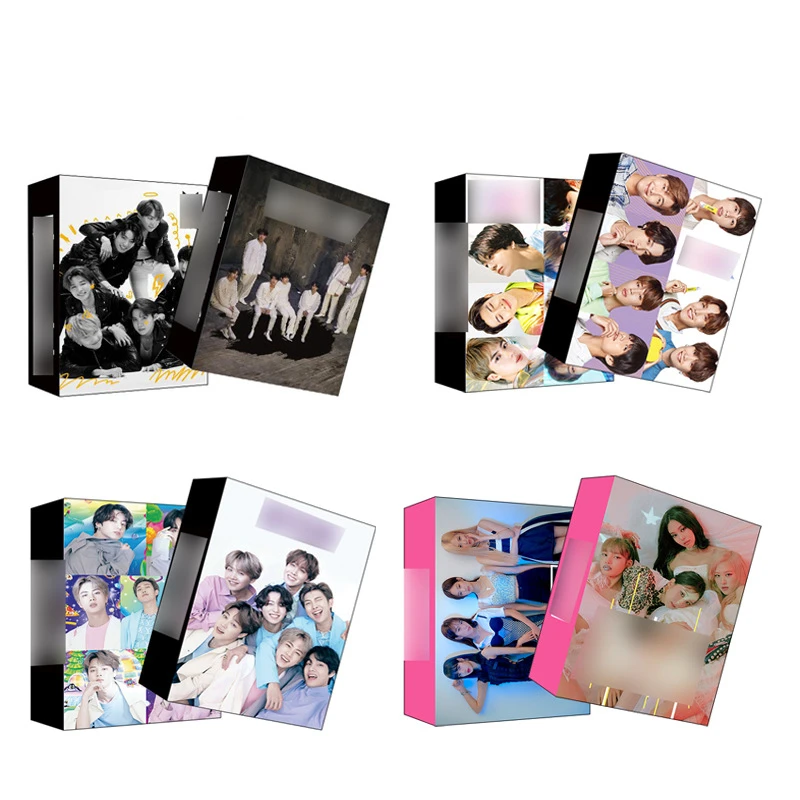 Wholesale Kpop Bangtan Boys Blackpink Twice EXO Got7 TXT N Stray Kids Ateez Wanna One X1 Poker Card Playing Card