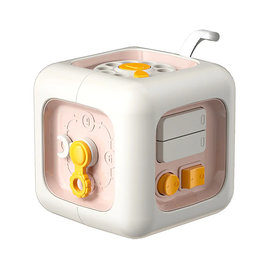 Sensory Board Learning Toy Activity busy Cube Educational Game Early Learning Fine Motor Skills Education Toys for Children
