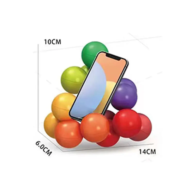 New Fidget Toys Colorful Board Games Free Rotation Variable Shape Educational Puzzle Ball Stress Relief Toys