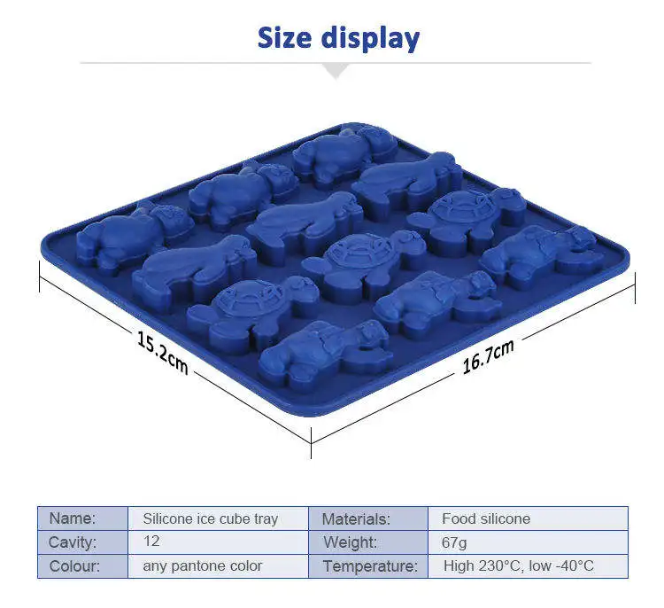 126 Cavities Square Silicone Candy Molds Mini Silicone Mold for Hard Candy Chocolate Gummy Caramel Ganache Ice Cubes