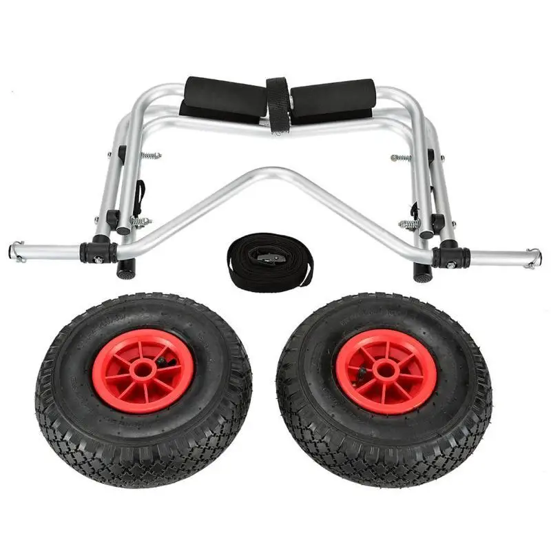 High Quality Portable Aluminum Profile Wheeled Trolley/Universal Kayak Trolley