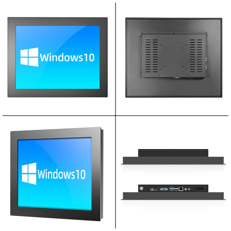 Резистивный сенсорный экран 19 дюймов Fhd промышленный компьютер