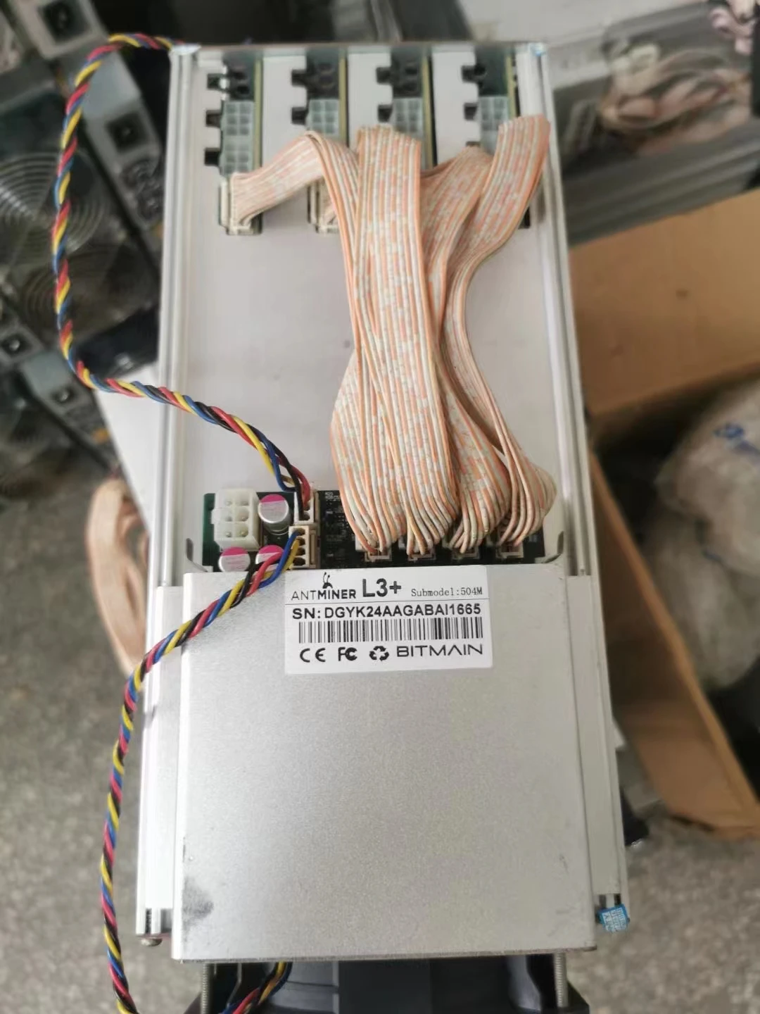  2021 Bitmain Antminer L3 + Scrypt Litecoin LTC antminer l3 504 Mh/s Miner