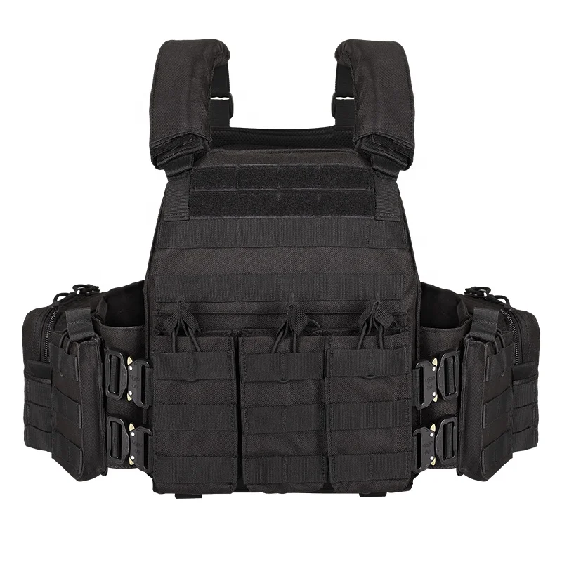 YAKEDA CS Training Outdoor Activities Combat Gear Molle Tactical Vest Hunting Plate Carrier Tactico Chaleco