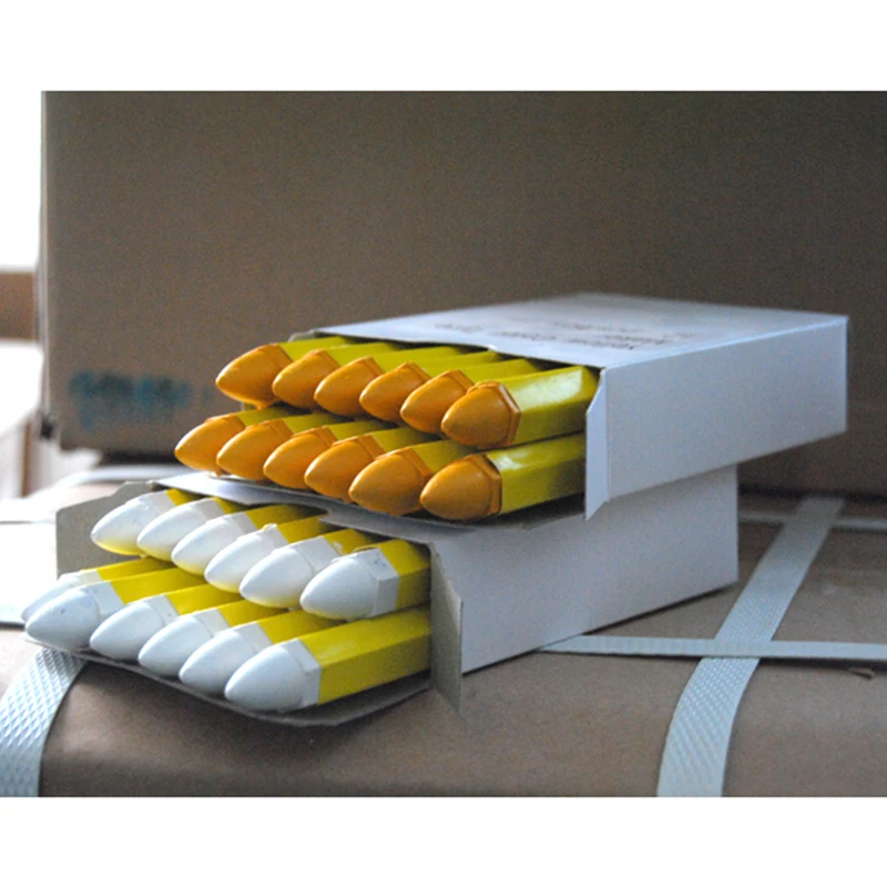 yellow color tire crayon