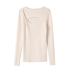 Hot Sale Fresh Sweet Standard Fashion Street Sweaters/Knits T-Shirt Yarn For Hand Knitting