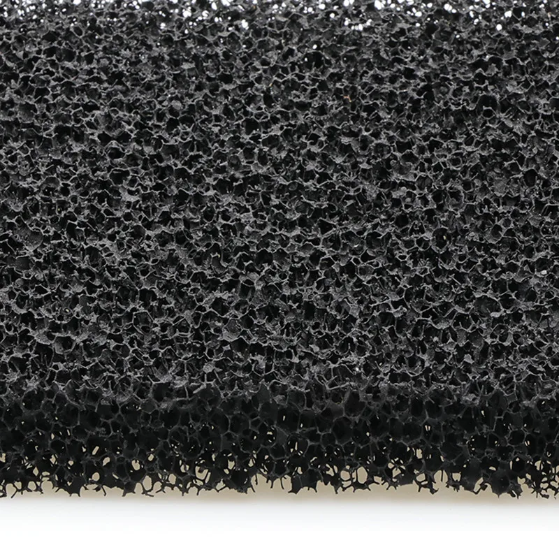 Polyurethane Open Cell Mesh 10-60 ppi activated carbon Sponge Filter Foam Sponge Open Cell for civil air purifier