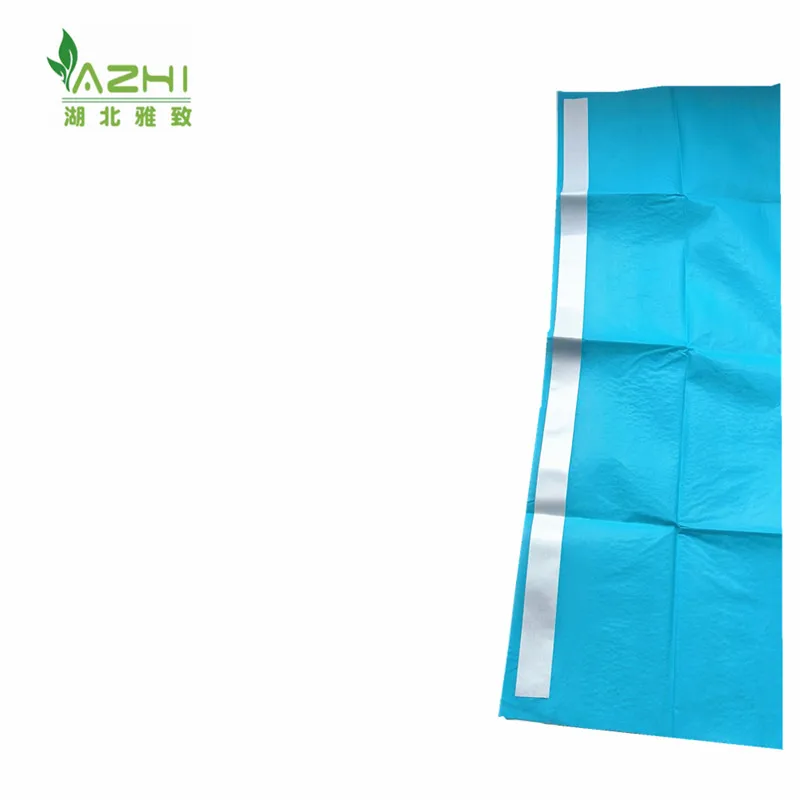 Disposable hospital surgery drape sterile surgical bed sheet extremity drapes for medical