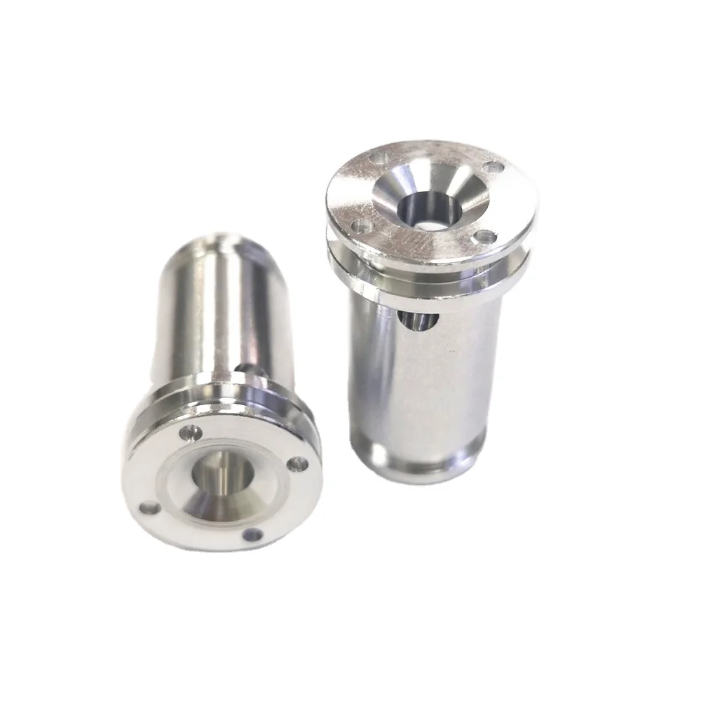TECOM Provided Titanium adjusting nut Aluminum Knob Cap CD patterned aluminum parts processing