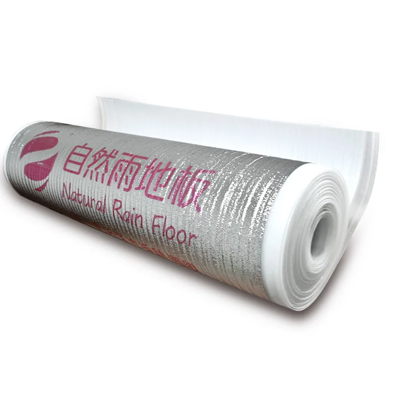 Direct Factory Stock Supply 2mm Thickness Moisture-proof Foam Underlay Flooring Accessories For Floor Installation