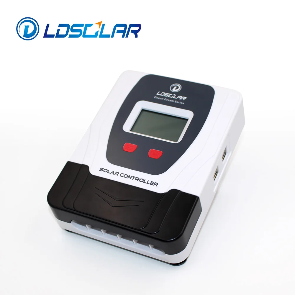 Best auto 30A 40A 50A 60A 80A 100A regulator 60A solar charger PWM solar charge controller