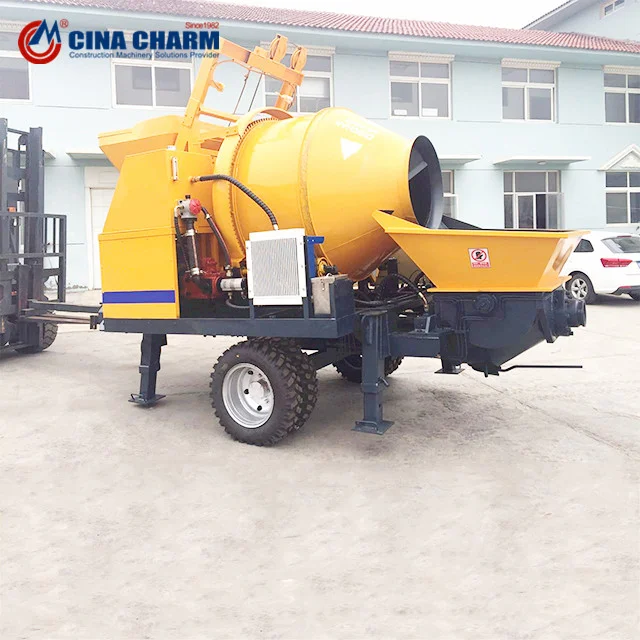 Chinese Manufacturer JBS series Concrete Mixing Pump Small Diesel Concrete Pump Construction building machine