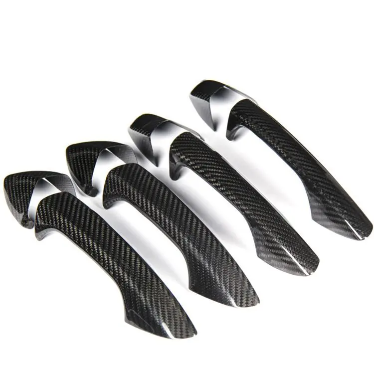 Suitable for Mercedes A/B/C/E/S/GLA/GLK/CLA/CLS/GL/SL/M-CLASS dry carbon fiber door handle