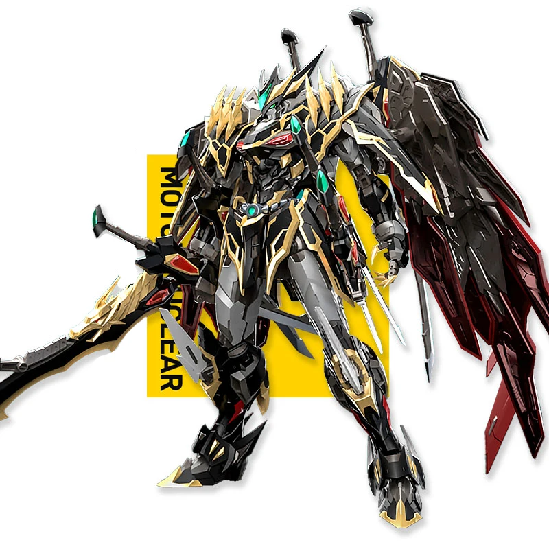New Motor Nuclear MN-Q04 Black Dragon MBQ04 GanJiang 1/72 Metal Build Action Figure In Stock