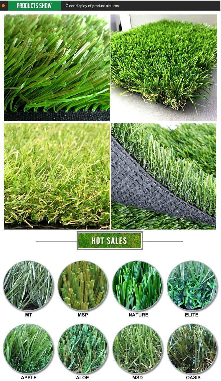 Artificial carpet syntetic grass turf fake grass seed mat cesped artificial grass