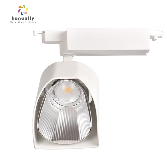 Tile ceramic art gallery shop museum wall display LED wall washer track lighting