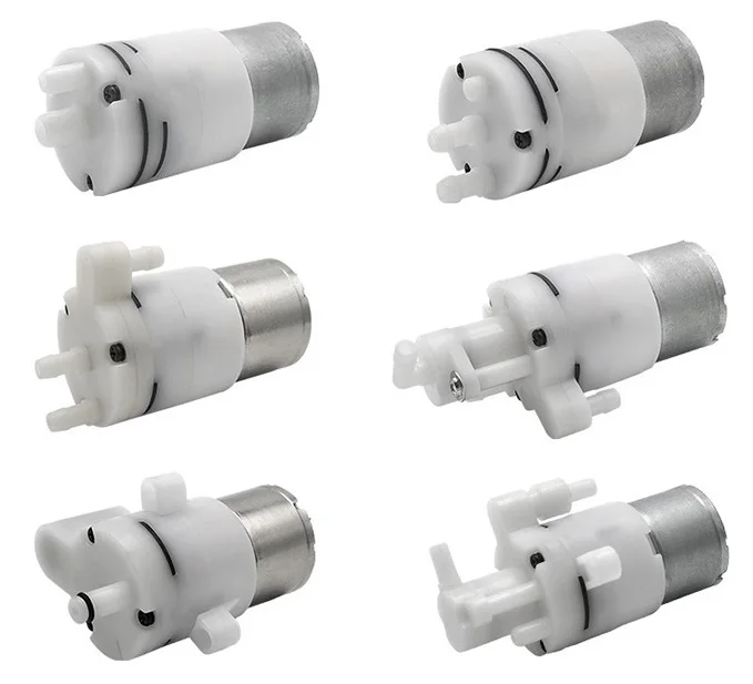 3V 6V 9V 12V 24V Mute Mini Water Air DC Diaphragm Pump Micro Miniature Medication Liquid Dosing DC Small Pumps