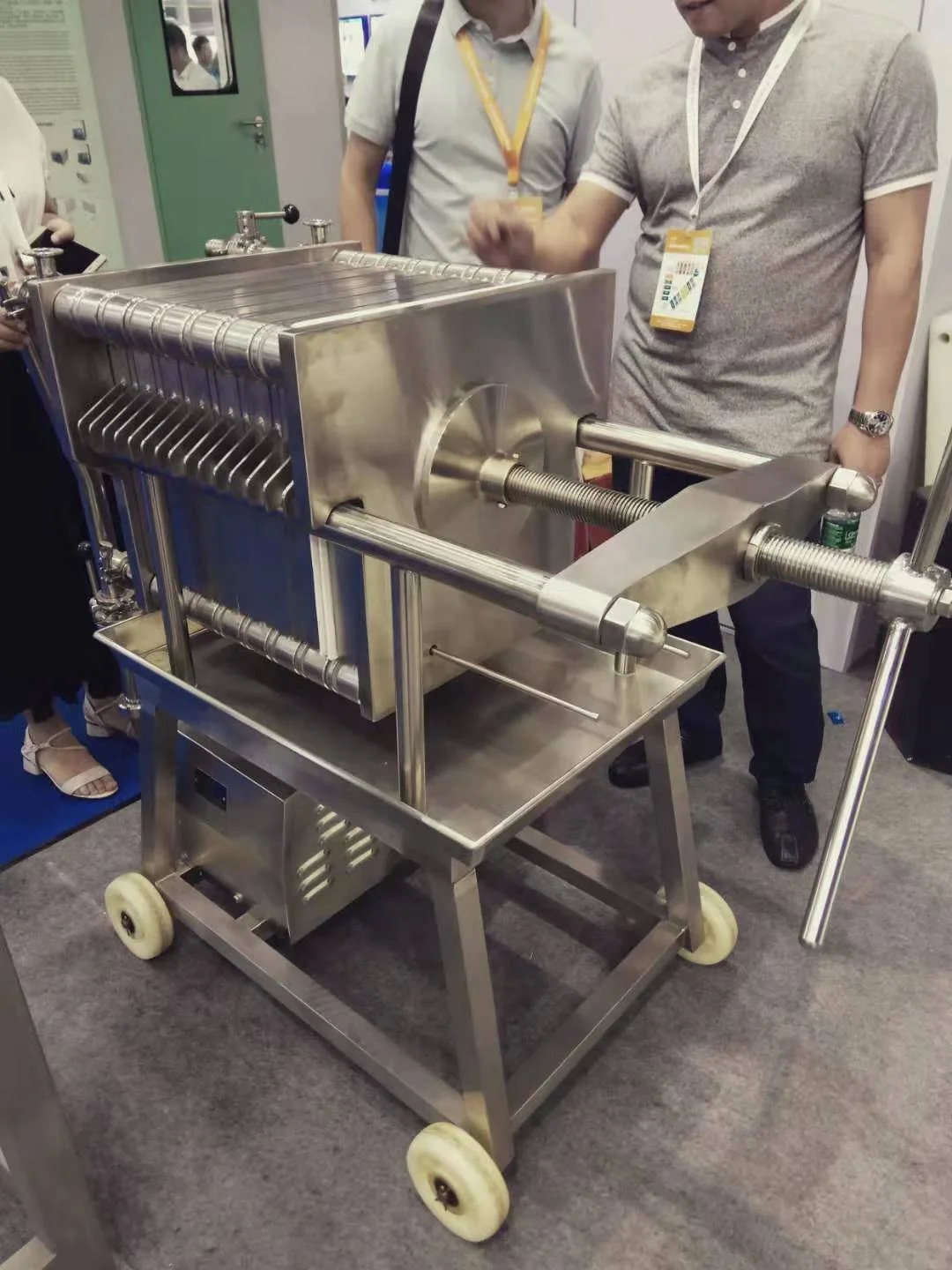 Pharmaceutical Food Beverage Water Treatment Multi Layer Filter Press Machine Manufacturer Factory