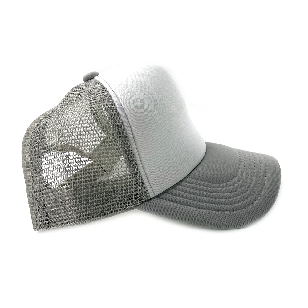 Embroidery foam mesh wholesale hats custom embroidered trucker cap hat