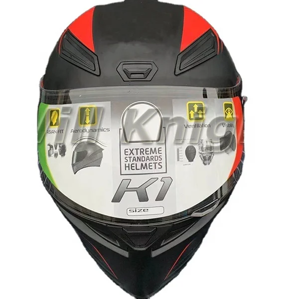 Защитный шлем на все лицо для езды на мотоцикле