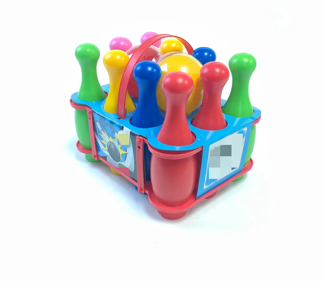 Hot Sale Plastic Mini Bowling Set Toys Game for