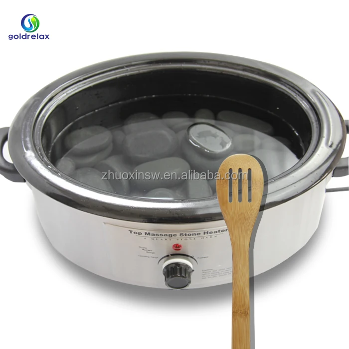 Ebay hot selling spa hot stone heater with 36pcs stones kit(in the same package)