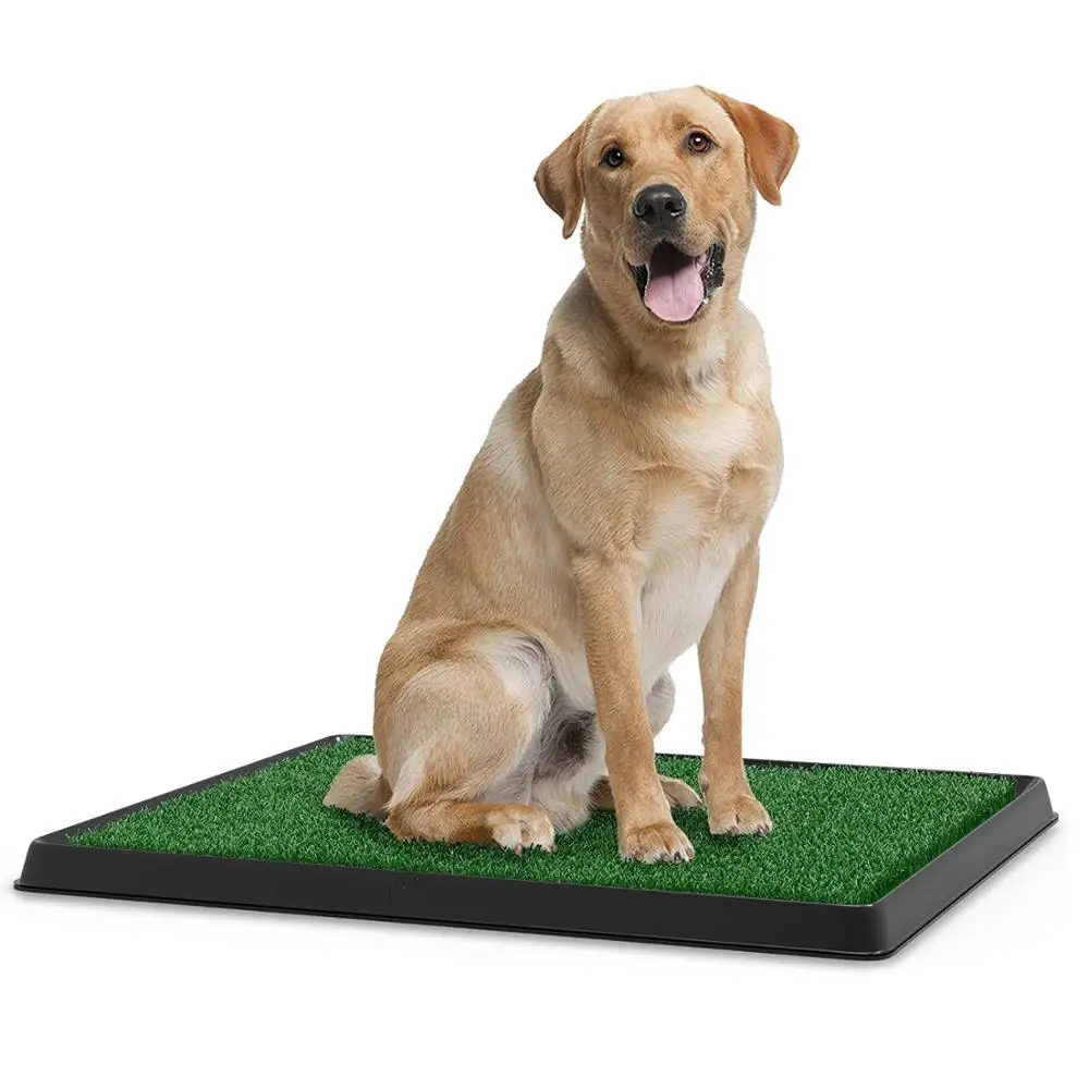 Puppy Potty Pad Keep Paw Dry Soft Puppy Potty Trainer Dog Grass Pee Pad