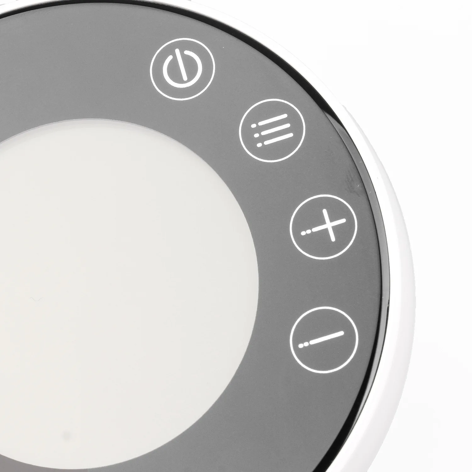 Tuya APP WIFI round touch screen white electric floor heating thermostat 16A smart thermostat