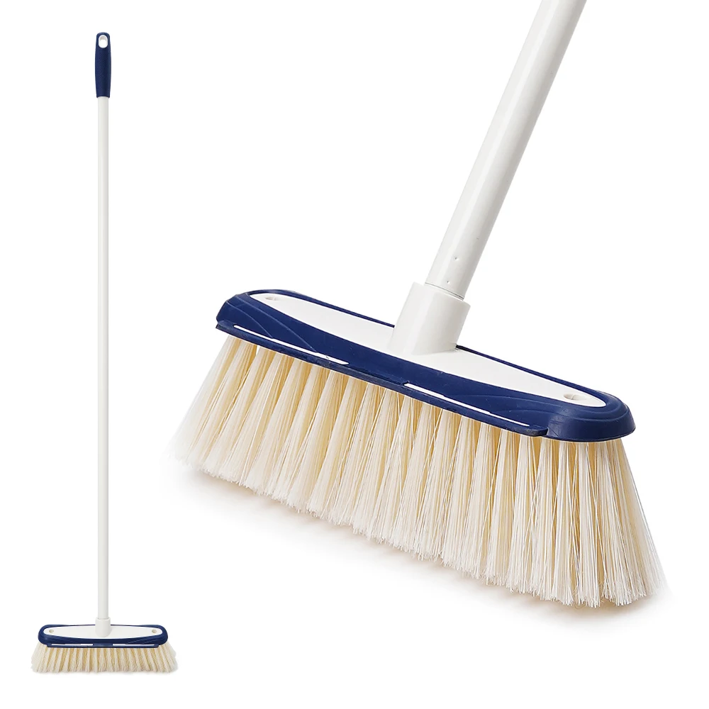 JESUN 2024 New Arrival Multifunctional Long Handle Sweeping Brush Broom Manufacturers Magic Broom with Squeegee for Home