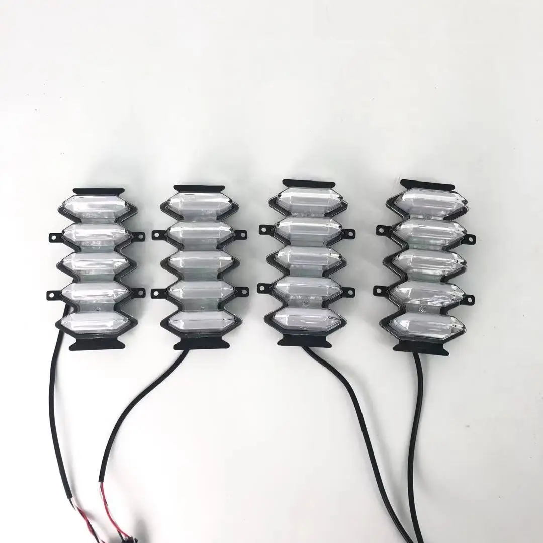 Factory wholesale led DRL lights on grille for SUZUKI JIMNY front lamps