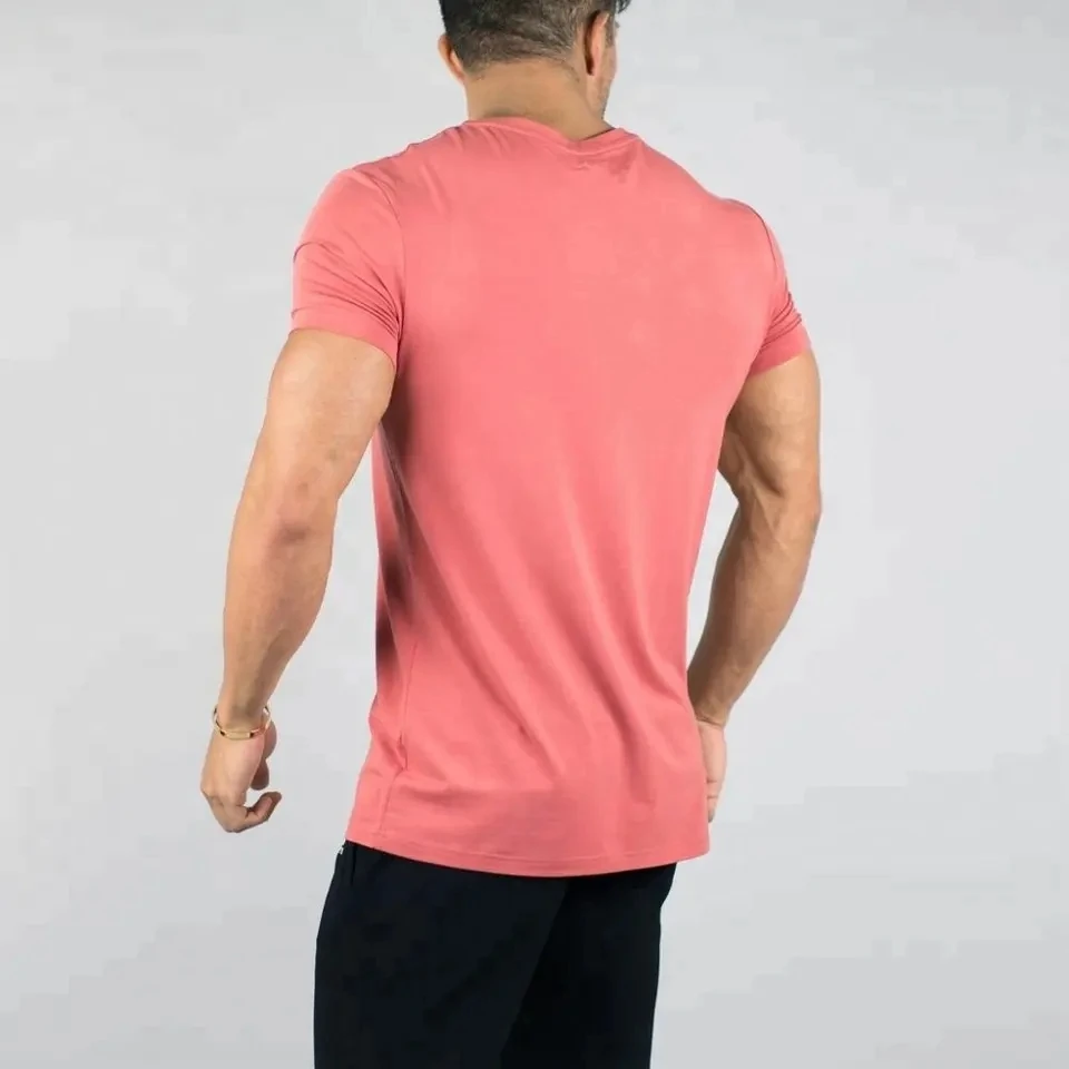Hot Sale Custom Plain Fashion Basic Organic Cotton Hemp T Shirt For Men