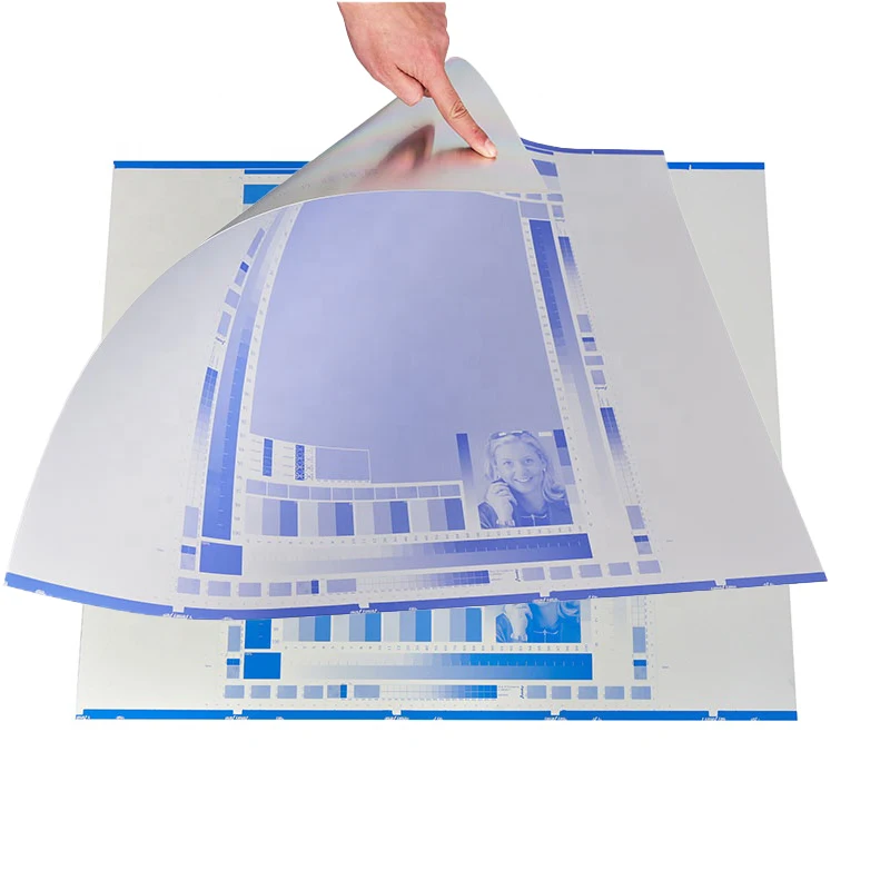 Печатная полимерная пластина для печати CTP