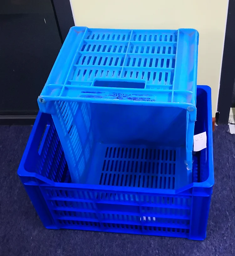 Crate Injection Moding Mould High Quality Turnover Vegetables Fruit Plastic Fast Food Packing Box Mold Hot Runner Single OEM