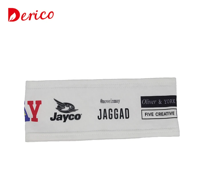 Wholesale men sports hair bands custom elastic non slip bicycle running headband