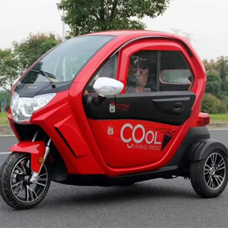 National Standard Electric Tricycle Elderly Lady Buy Vegetables Pick Up Children Electric Car Fully Enclosed Scooter Battery Car