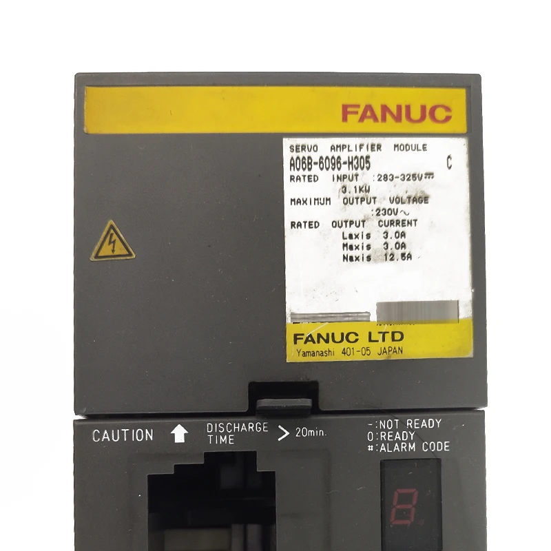 A06B-6096-H305 Fanuc used ac servo amplifier