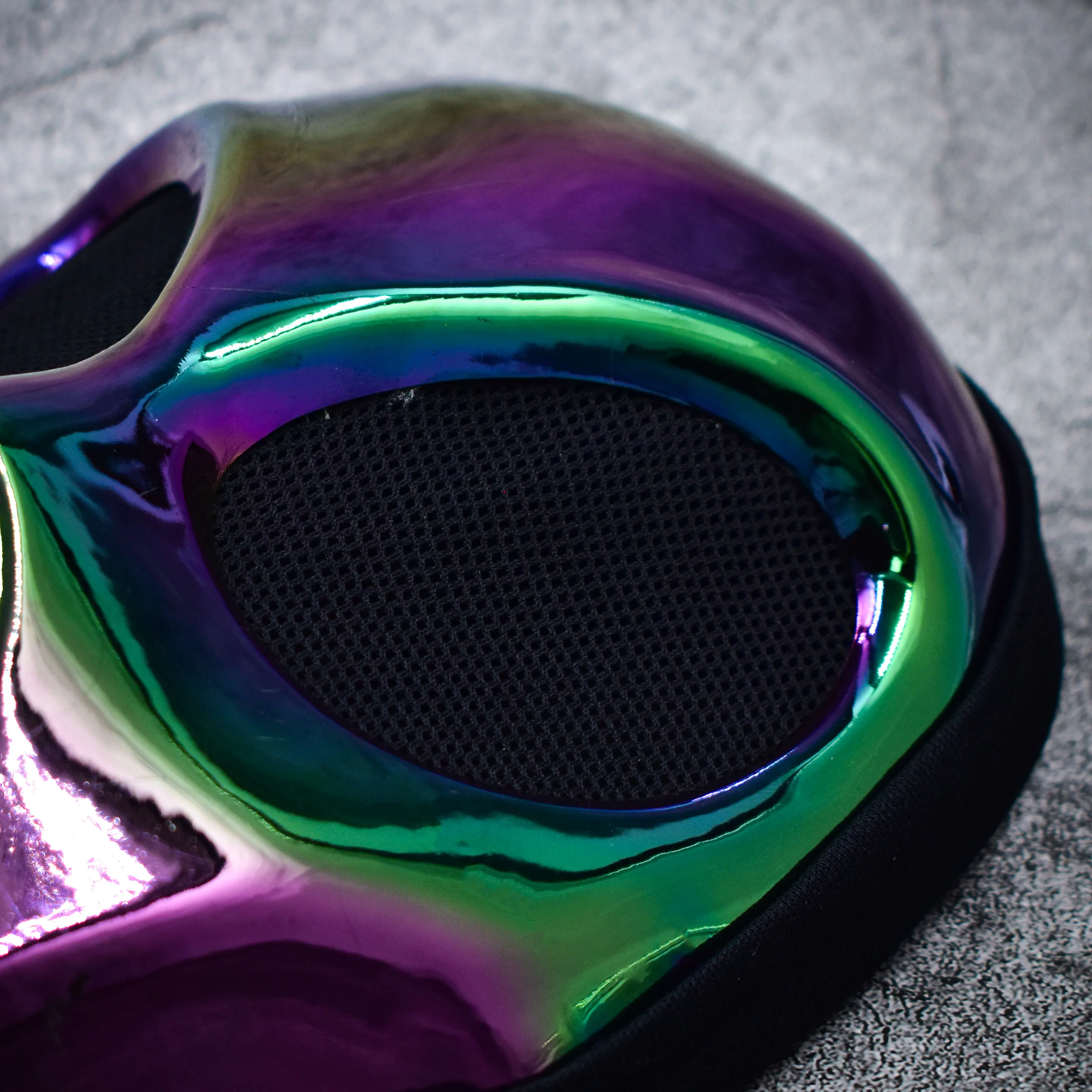 Funny Alien Movie Horror Headsets Carnival Masquerade Witch Ghost Face Mask Screaming For Festival Costume