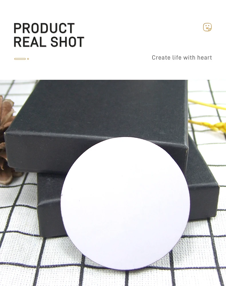 Cheap Small Round  Magnets For Christmas Gift P305  sublimation blanks refrigerator magnet