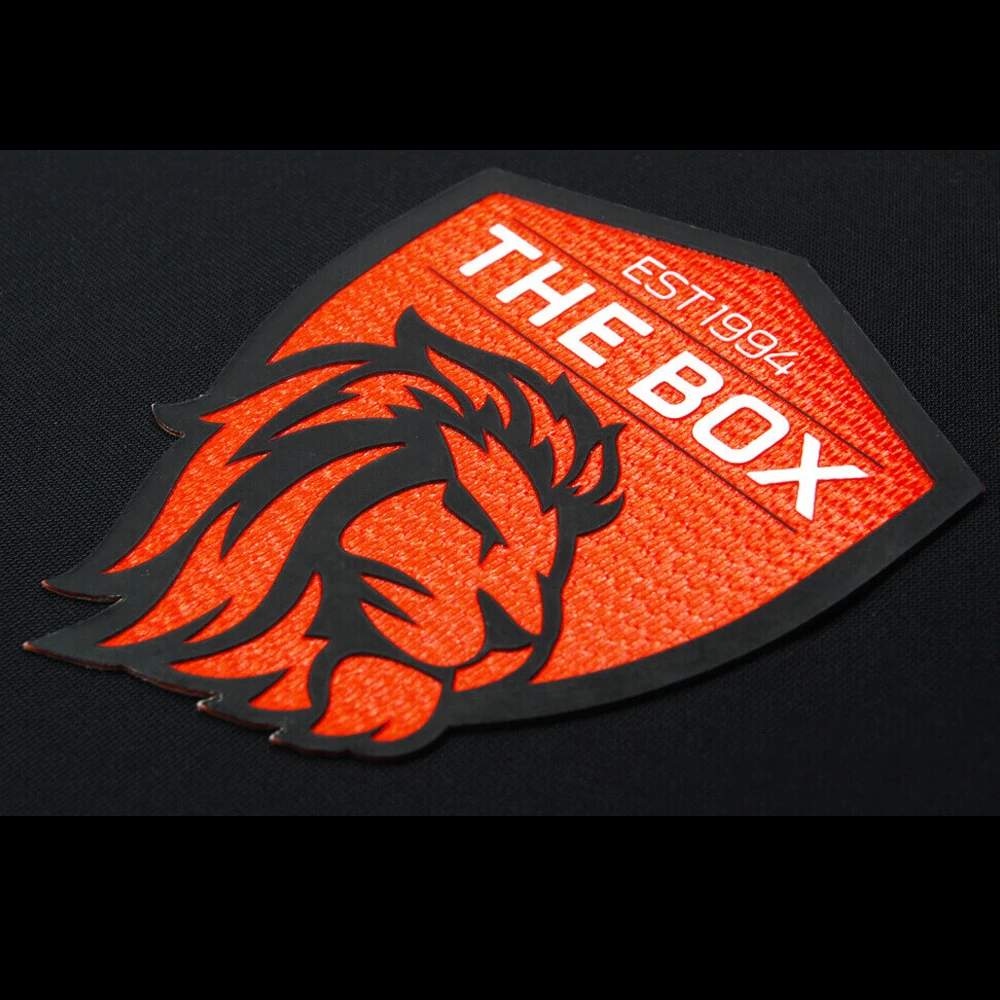 Custom garment silicon 3d logo heat transfer patch label for clothing hat