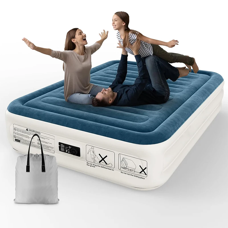 Folding Air Bed With Built In Pump Bed Air Pressure Mattress With Pump Home Furniture Air Mattress