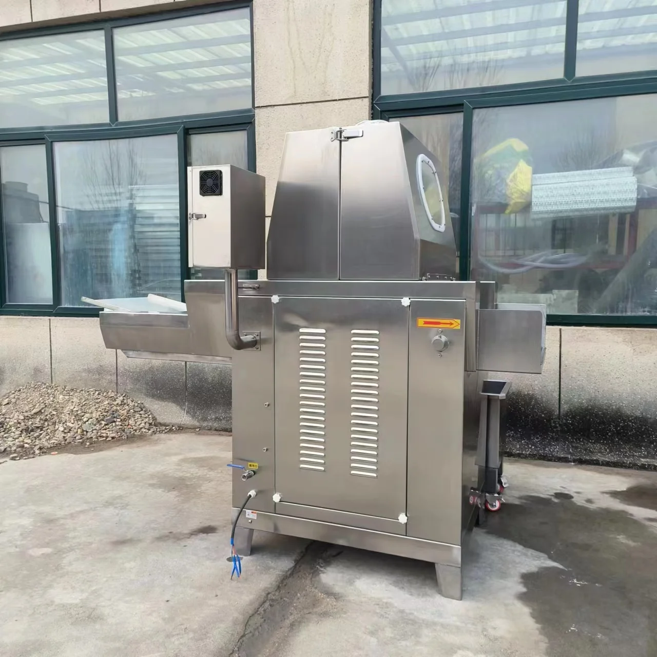 Stainless Steel Saline Injector for Chicken Salt Brine Injection Machine for Meat with Bone