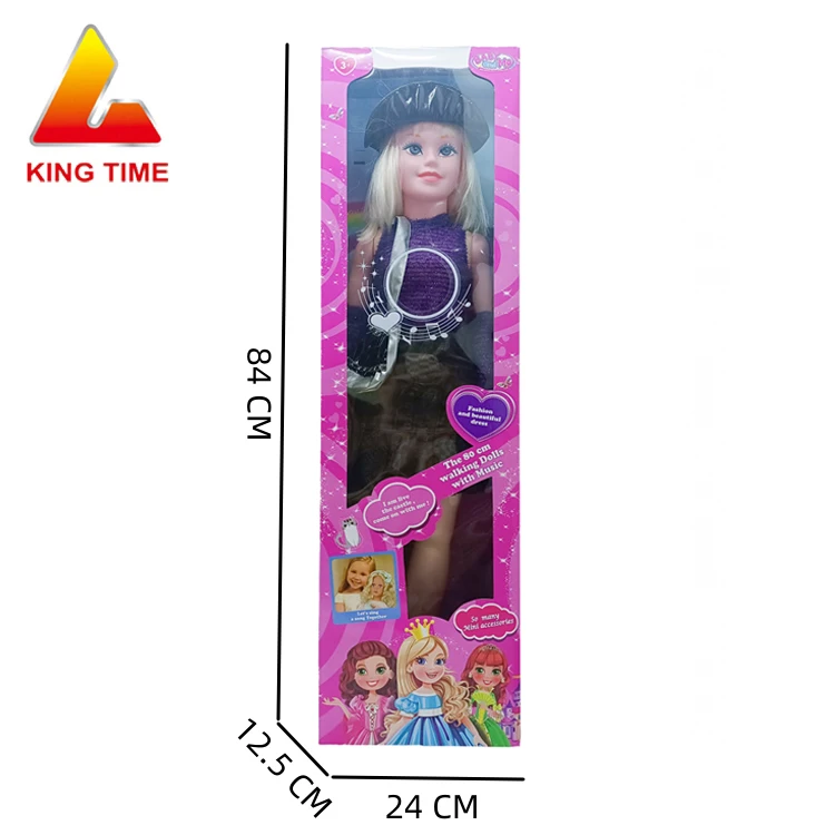 Kids Toy Hobbies doll Gift Box Beautiful Plastic Toy Vinyl Body Girl Doll With Pretty Dress For Girls DIY Toys