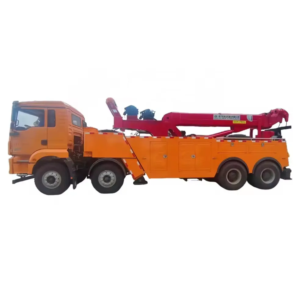 Super-above Shacman 8*4 Heavy Tow Truck for sale