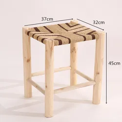 Оптом Фабричный плетеный Канат плетеный стул из ротанга интерьера гостиной мебель для дома