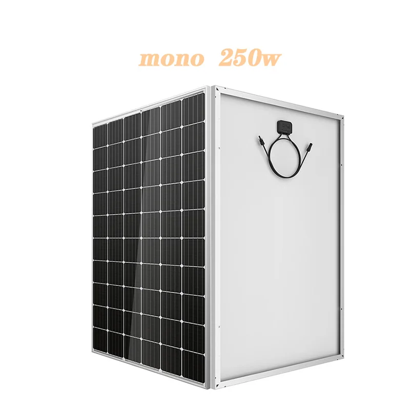 Монокристаллическая солнечная панель Donghui 250 Вт для дома, высокое качество, Высокая Коэффициент конверсии, 250 Вт, монокристаллическая солнечная панель, солнечный модуль