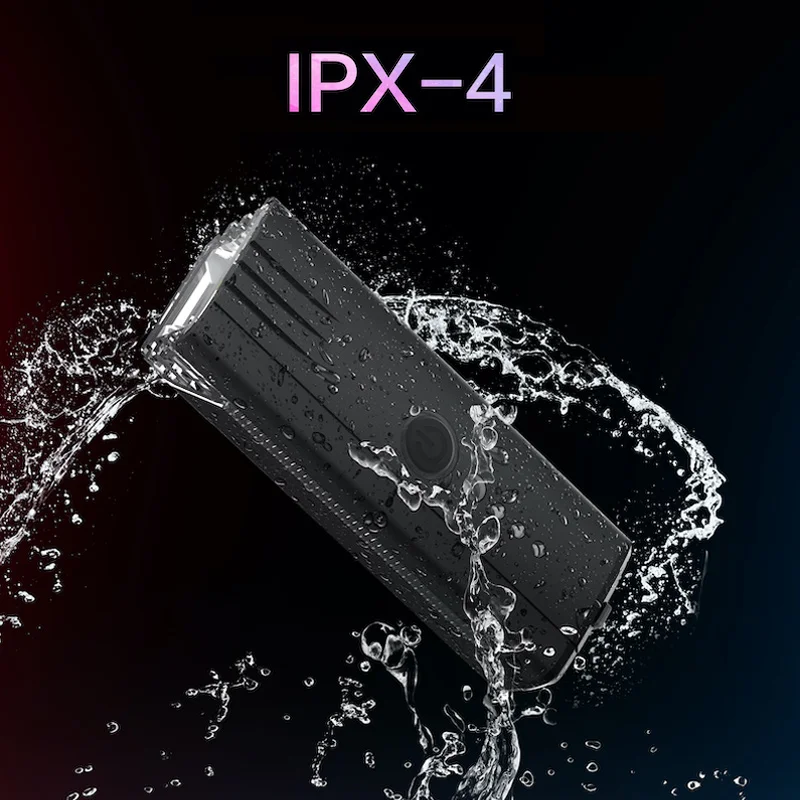 2022 High power 1000lumen USB Rechargeable Waterproof Aluminum Material 4 LED MODES bicycle lights with horn