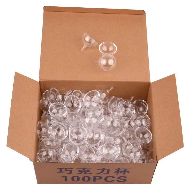 Eco-friendly DIY Candy Chocolate Box Flower Racks Bouquet Commemorative Day Gatherings Gift Wrapping Clear Chocolate Balls