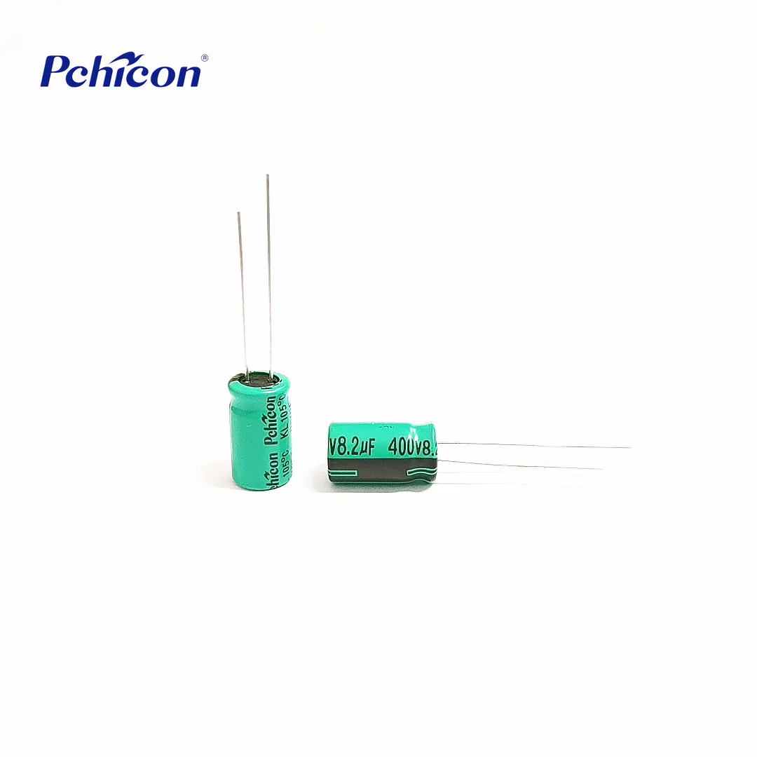 Электролитический конденсатор Pchicon 400 В 8,2 MICROFARAD 10*13 мм KL 105Deg от производителя
