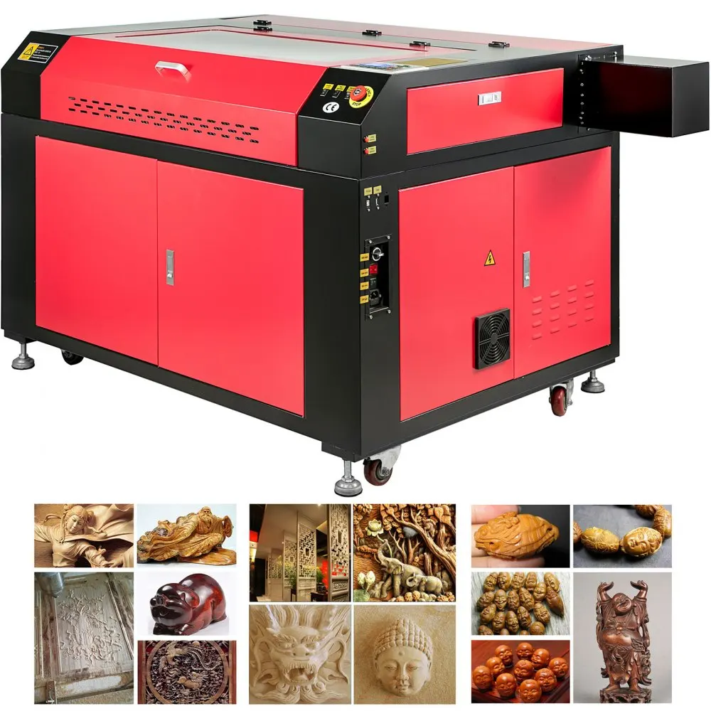 VEVOR 100W CO2 Laser Engraving Machine 900x600MM with USB Port CE & FDA Certificate